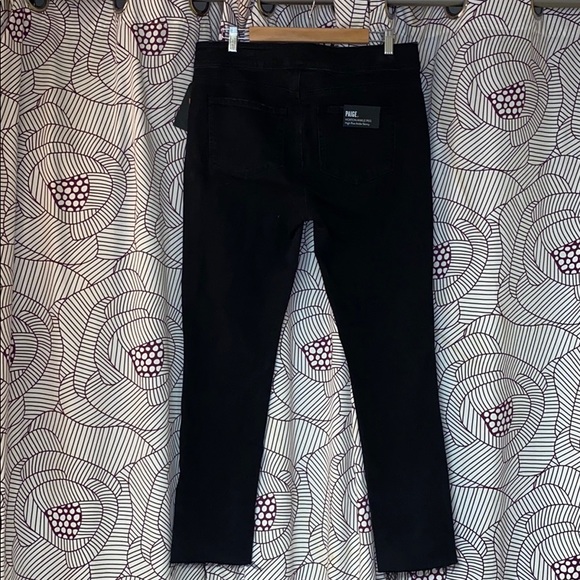 NWT Paige skinny ankle pants. Black size 32 - Picture 5 of 9